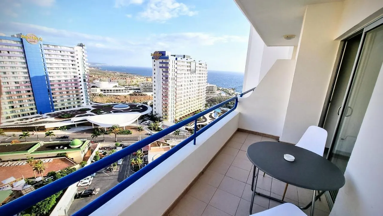 Stunning Studio With A Sea View And Pool, Paraiso Del Sur 1309 아데제